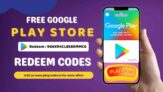 Free Google Play Gift Cards Rs.50, 100, 150, 200, 400 & 800