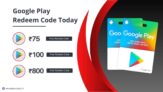 Google Play Store Redeem Code Free Rs.29, 75, 100, 300 – Claim Now and Upgrade Game Level